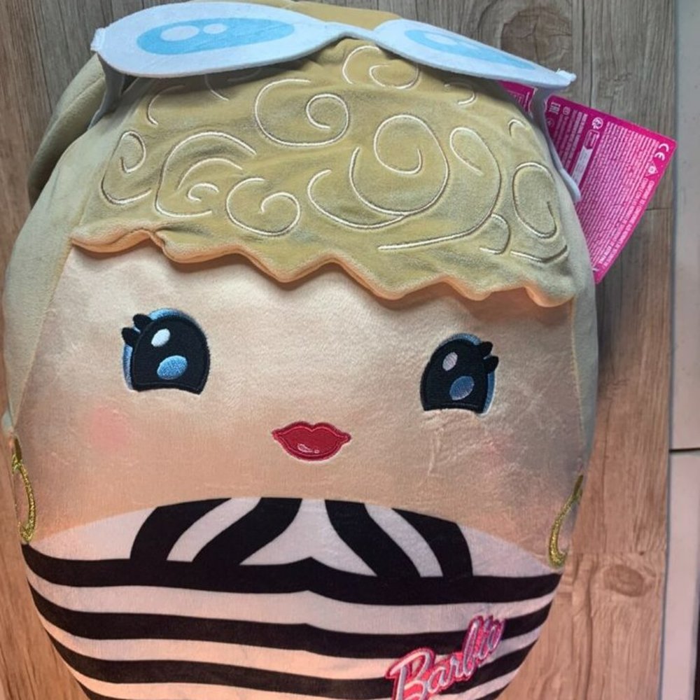 Barbie Cuutopia Swimsuit Squishy Plush 14 Inches Pillow NWT New (Hard To Find)